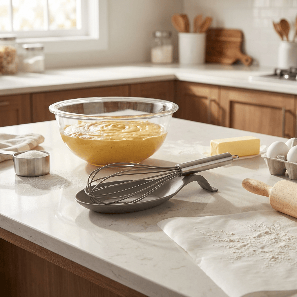 Cosy & Trendy Stainless Steel Whisk with Spoon Rest