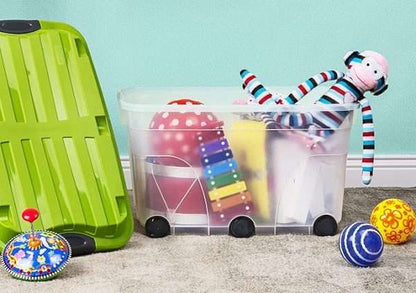 Storage Roller with 6 wheels by Rotho – Made in Switzerland