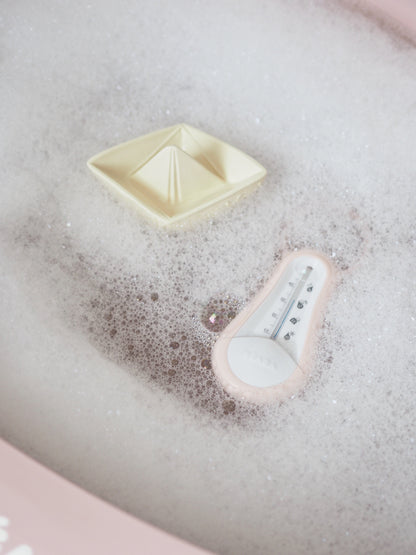 Béaba Lotus Digital Bath & Room Thermometer Pink