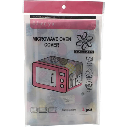 Microwave Oven Cover with 2-Pouch 85x35cm