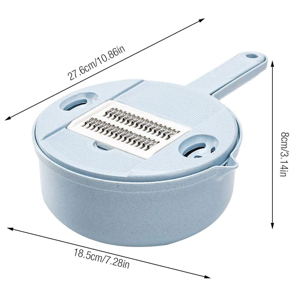 Vegetable Slicer with 6 Different Blades