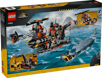 LEGO Jurassic World™ - Mosasaurus Dinosaur Boat Attack - 77983
