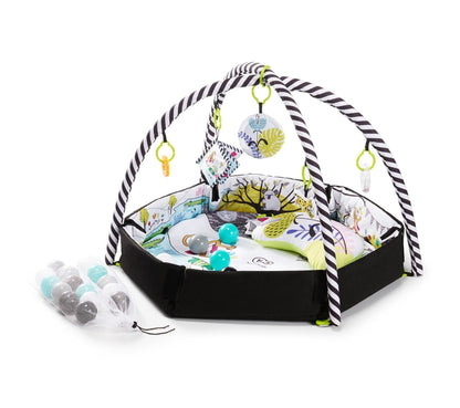 Kinderkraft Smartplay 2-in-1 Educational Play Mat & Ball Pit