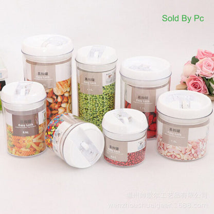 Easy Lock Food Storage Round Shape 1 Pc