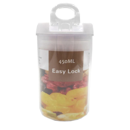 Easy Lock Food Storage Round Shape 1 Pc