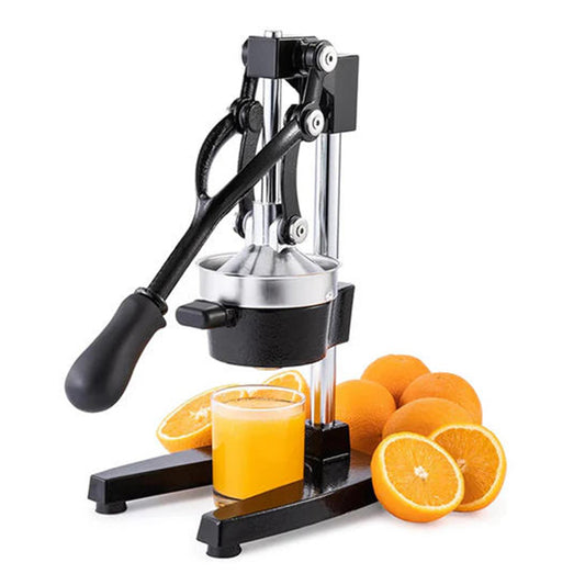 Stainless Steel Hand Press Juicer, Cast Iron Professional Citrus Juicer, Heavy Duty Manual Orange Juicer YC-058
