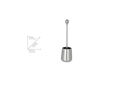Stainless steel toilet hygiene set By Wenko.de
