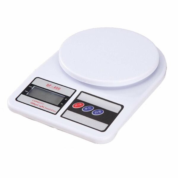 SF-400 10KG / 1g Kitchen Mail LCD Digital Scale White