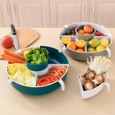 Large Home Creative Rotating Hot Pot Platter