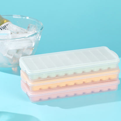 Ice Stick Tray 9 Grid With Clear Lid #3002-9 ( Random Color )