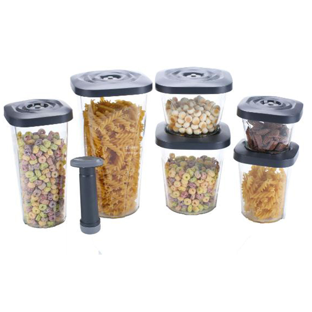 6 PCS Food Storage Container with Vacuum Sealed Set