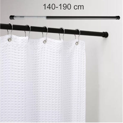 Sanitary, Shower Curtain Colored Rods 140-190 cm