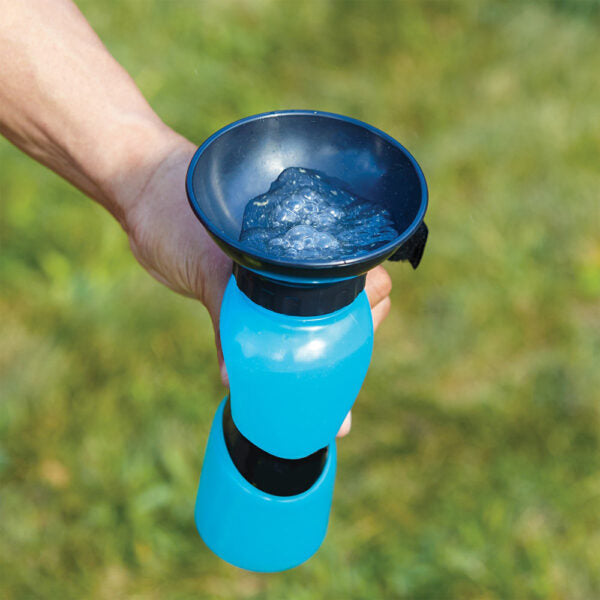 Aqua Dog Travel Water Bottle(Blue)