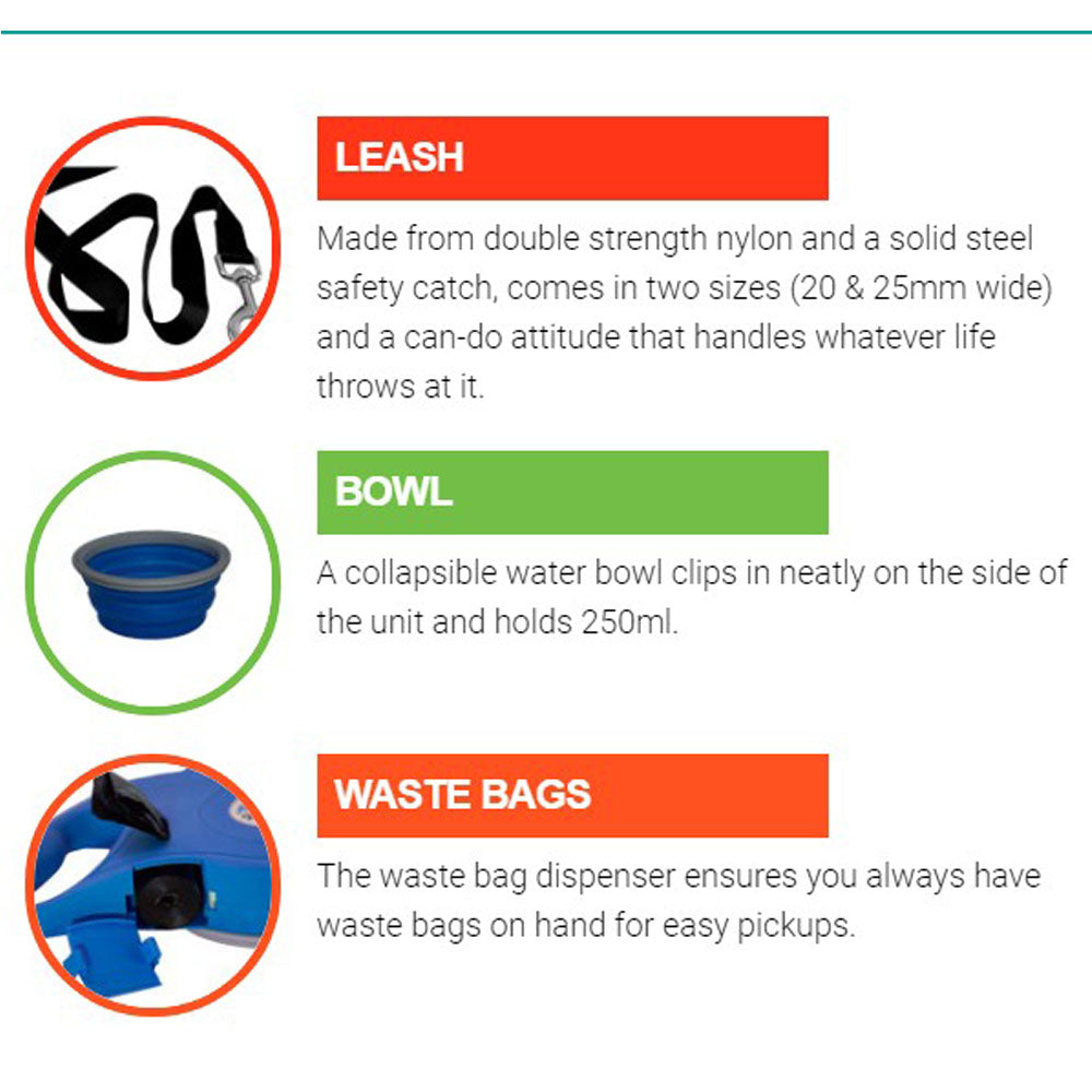 Aqua Leash, 5 In 1 Pet Essentials