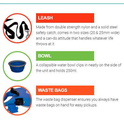 Aqua Leash, 5 In 1 Pet Essentials