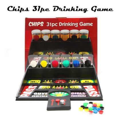 Chips Drinking Game 31pcs