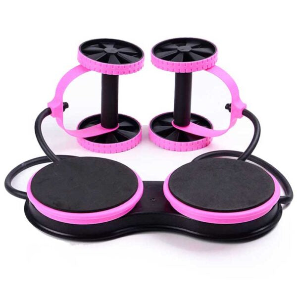 Multi-Functional Core Ab Workout Abdominal Wheel  5-in-1