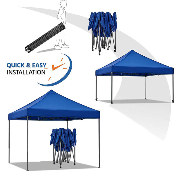 Automatic Pop-Up Heavyweight Waterproof Folding Tent 3X3 Meters