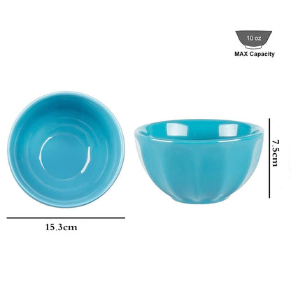 Danny Home 4-pcs Mixed Colour Dessert Bowl 15.3cm