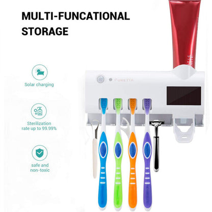 Smart 2-In-1 Ultra-Violet Toothbrush Sterilizer