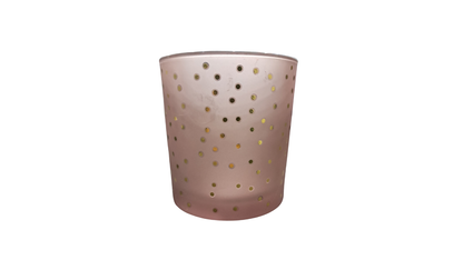 Christmas Candle Holder Pink