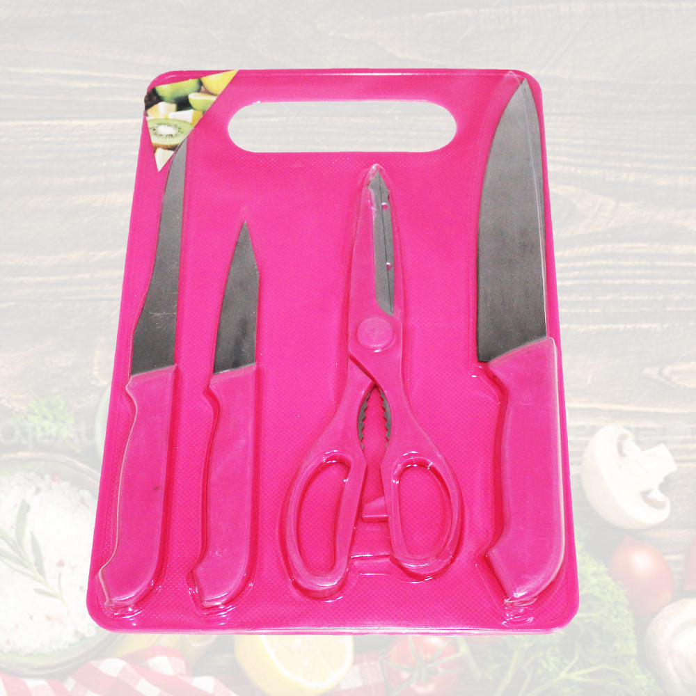Cool Gift, Kitchen Board & Knives Sets