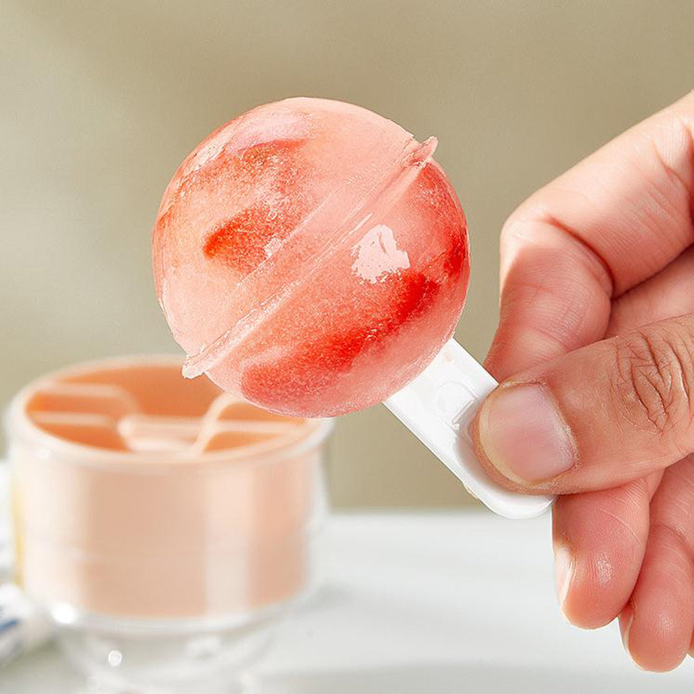 4 Pcs Creative Ice Cream Mold