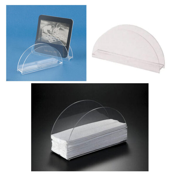 Acrylic Cosmetic Organizer Tissue Holder