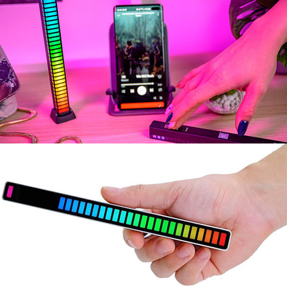 RGB LED Music Levels Equalizer Strip Lights