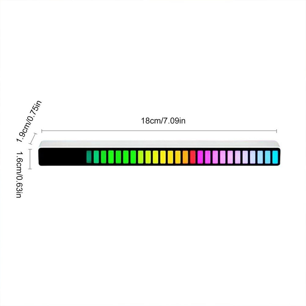 RGB LED Music Levels Equalizer Strip Lights