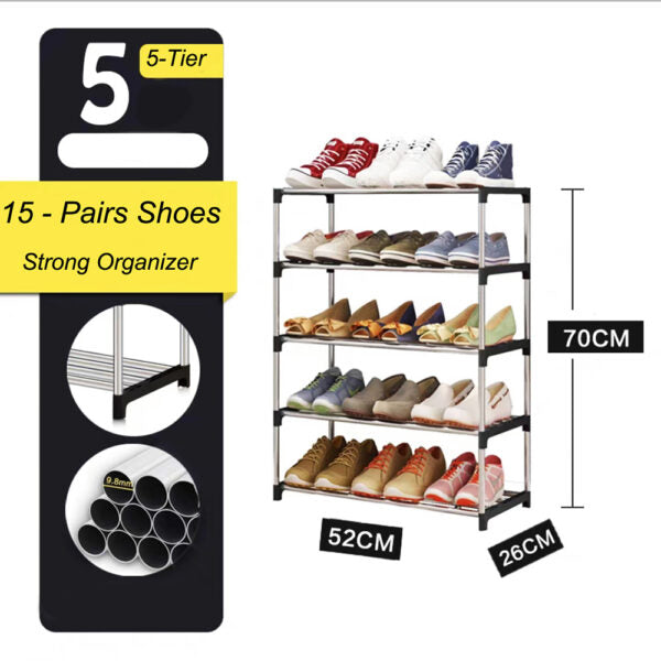 Heavy Duty Shoe Organizer Rack