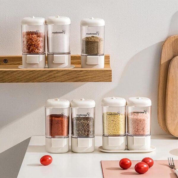 Double Seasoning Jars Set Measuring