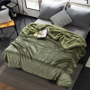 Blanket Double-layer Thick Warm Blankets 200x230cm