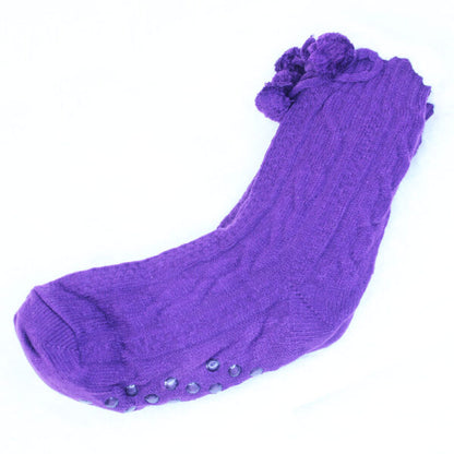 Women Slipper Socks Winter Warm Fleece