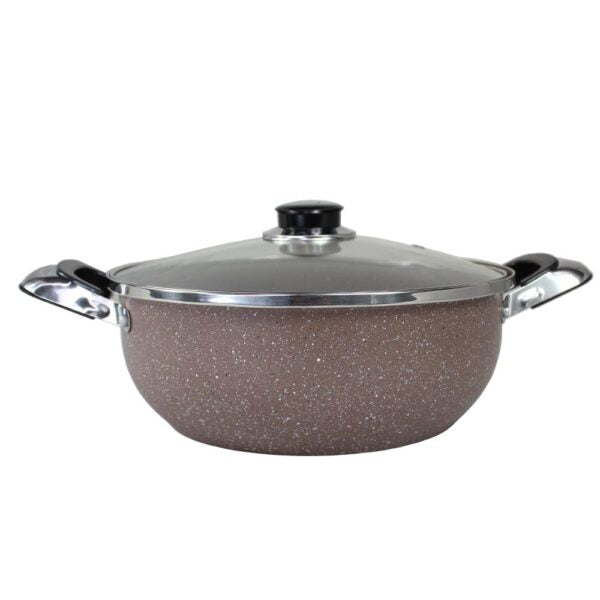 Deep Fat Frying Pan 26cm  (Granite color)