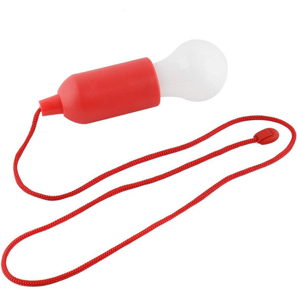 LED Pull Cord Light Bulb (random Color)
