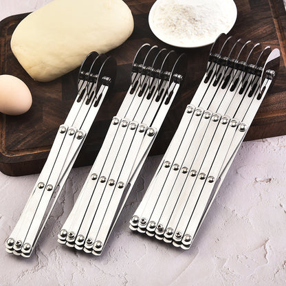 Stainless Steel Expandable Cutter Roller Knife 3/5/7-Wheel