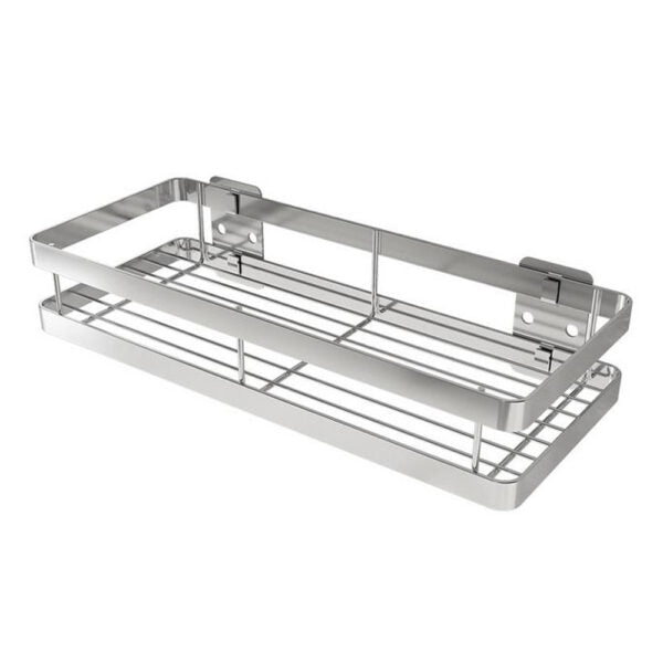 Free Drilling Stainless Steel Wall Shelves (40cm)