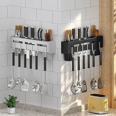 Wall Mount Kitchen Rack Hanger Organizer Hook 50cm