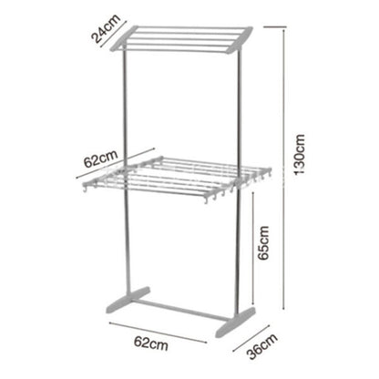 Clothes Drying Rack  Multifunctional 2 Layer