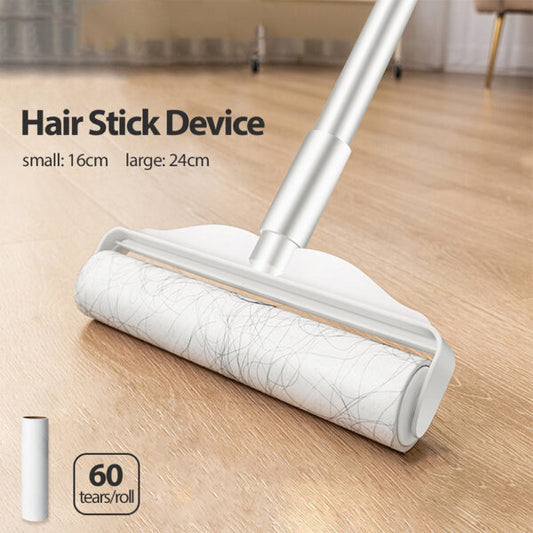 Pet Hair Remover Roller Paper Mop Stick