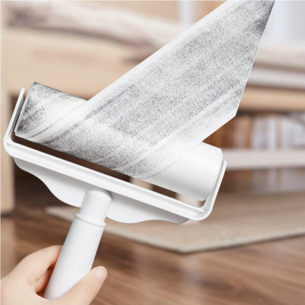 Pet Hair Remover Roller Paper Mop Stick