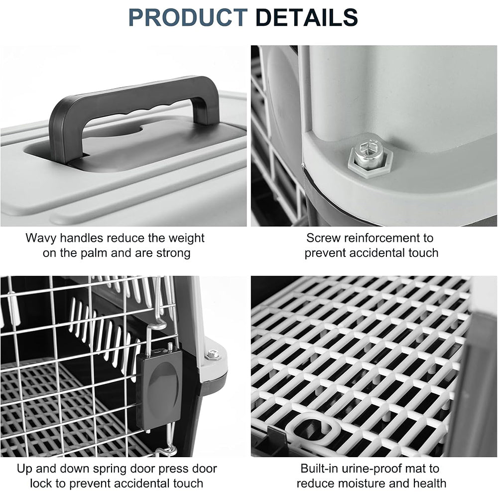 48cm Portable Hard-Sided Pet Carrier