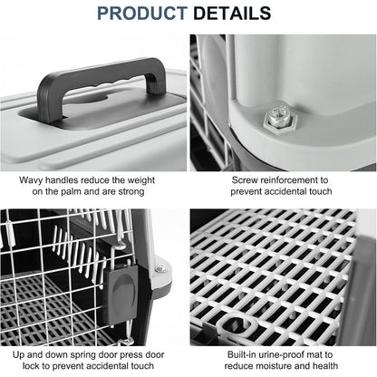 48cm Portable Hard-Sided Pet Carrier