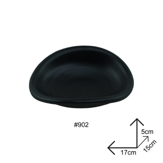 Bowl Black Melamine Dinnerware