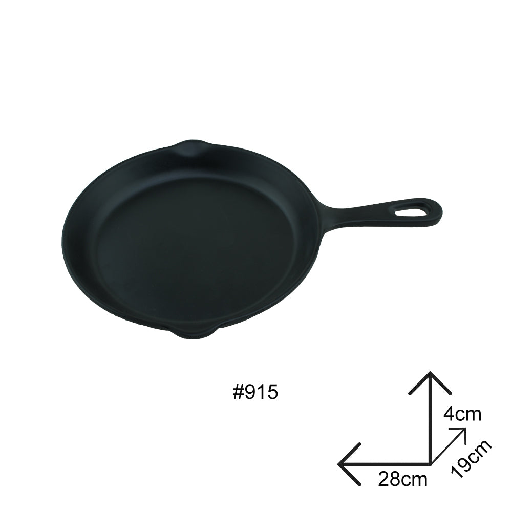 Pan Black Melamine Dinnerware