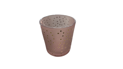 Christmas Candle Holder Pink