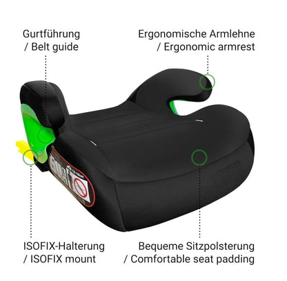 Miila Isofix Booster Car Seat 15-36 Kg Group 2/3