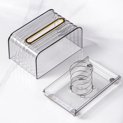 Transparent Tissue box