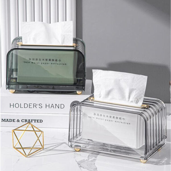 Transparent Tissue box